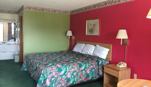 Chambre, 1 très grand lit, accessible aux personnes à mobilité réduite, non-fumeurs