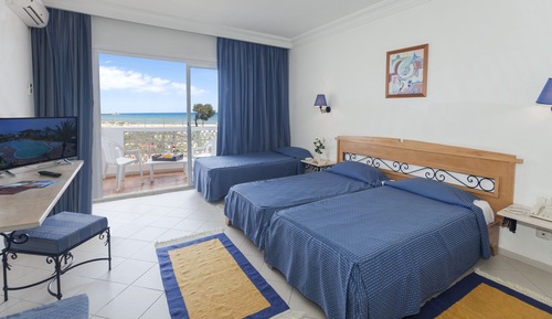 Chambre Triple Standard, balcon, vue mer