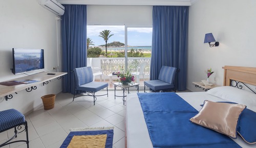 Chambre Double Standard, balcon, vue mer