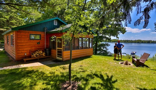 Cabane, 3 chambres, vue lac (Cabin #1)