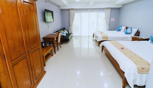 Chambre Deluxe Double ou avec lits jumeaux, côté jardin