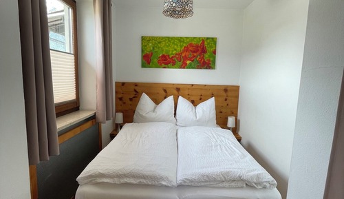 Chambre Quadruple Familiale, balcon, vue montagne
