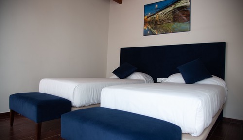 Chambre avec lits jumeaux