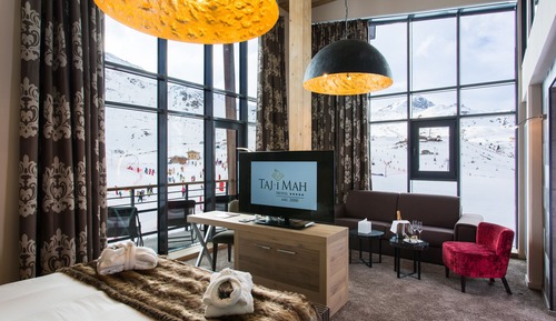 Suite Deluxe, 2 chambres, balcon, vue montagne