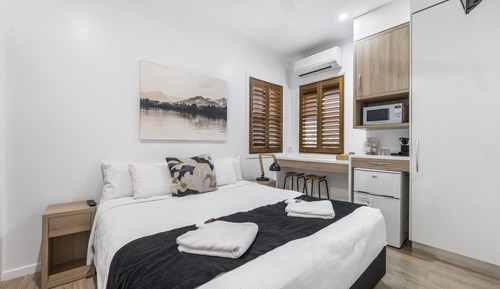 Studio Luxe, 1 chambre, vue jardin