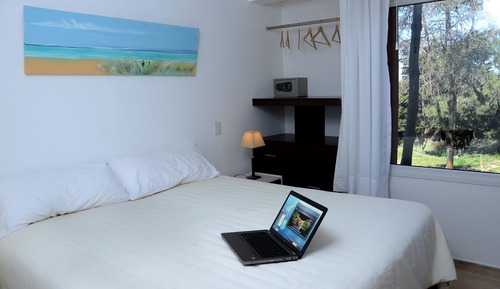 Appartement Duplex Familial, 1 chambre, vue parc, en bord de piscine