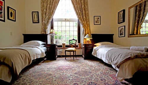 Chambre avec lits jumeaux