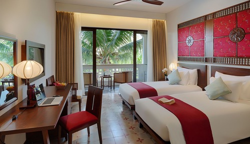 Chambre Majestueuse avec lits jumeaux, vue fleuve (River & Town View)