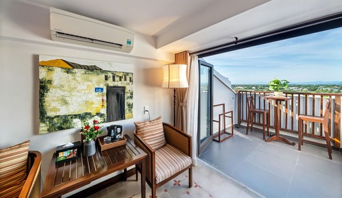 Chambre Double Deluxe, vue fleuve