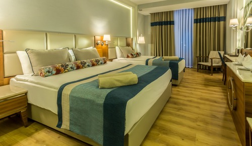 Chambre Standard avec lits jumeaux, vue montagne