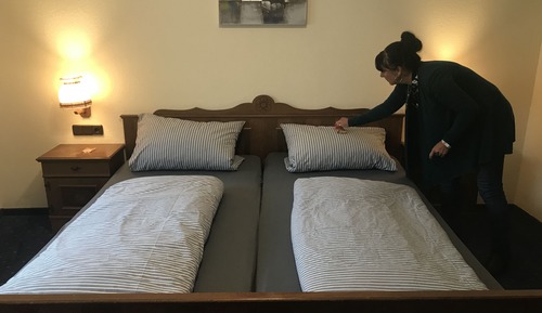 Chambre Double, balcon