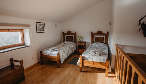 Chambre Panoramique avec lits jumeaux, en mezzanine
