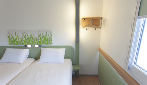 Chambre avec lits jumeaux, 2 lits une place