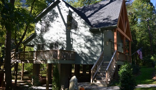 Cabane Luxe, 3 chambres, cuisine, vue montagne