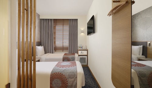 Chambre Standard, 2 lits une place (Top Floor)