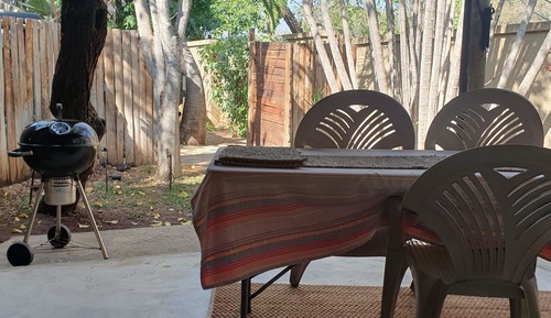 Studio Confort, 1 lit double, non-fumeurs, vue jardin
