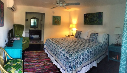 Chambre, vue port