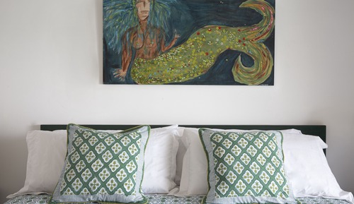 Chambre Deluxe, 1 très grand lit, vue océan