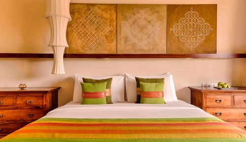 Chambre Double Deluxe, 1 très grand lit, en bord de plage