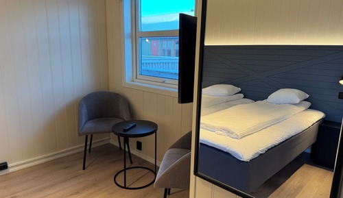 Chambre avec lits jumeaux