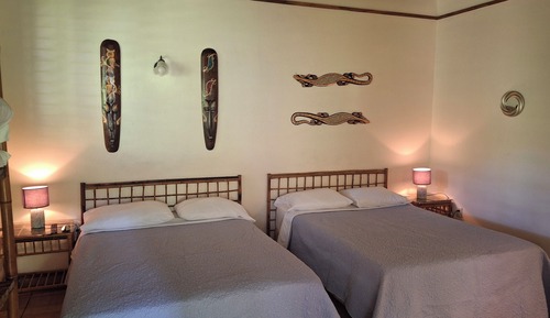 Chambre Double, 1 chambre, non-fumeurs, vue jardin