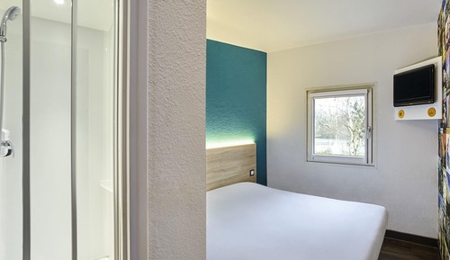 Chambre, 1 lit double, salle de bains privée (Cabrio)