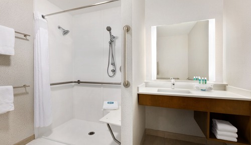 Chambre Standard, 2 grands lits (Mobility Roll-In Shower)