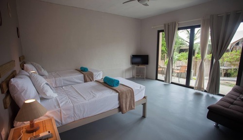 Chambre avec lits jumeaux