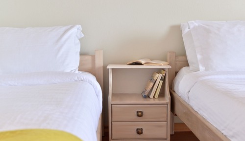 Chambre Triple, vue mer