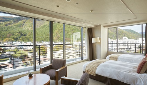 Chambre Standard, 2 chambres, vue fleuve