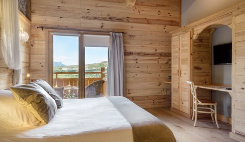 Chambre Double Premium, terrasse, vue vallée