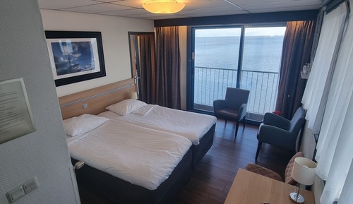 Chambre avec lits jumeaux, non-fumeurs, vue canal