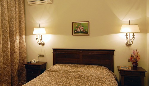 Suite Junior, cheminée