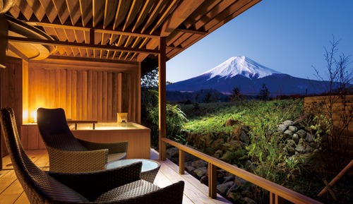 Chambre (Fukuchi A Open Air Bath Mt Fuji View)