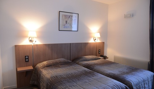 Chambre avec lits jumeaux