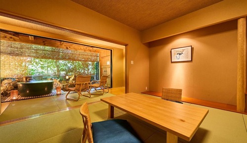 Chambre Supérieure, non-fumeurs (Japanese Style with Open-air Bath)