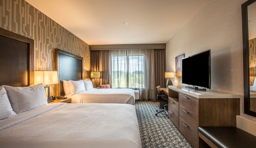 Chambre Standard, 2 grands lits, accessible aux personnes à mobilité réduite (Communications)