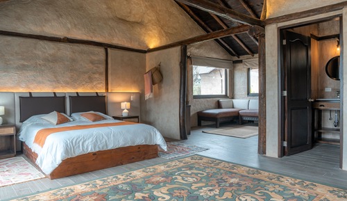 Chambre Double Deluxe, 1 chambre, vue montagne, côté jardin