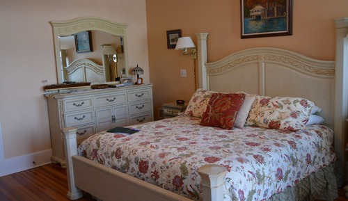 Suite, balcon, vue lac