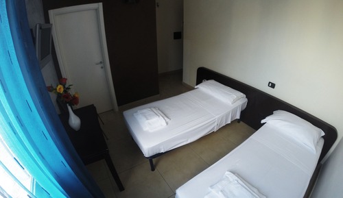 Chambre avec lits jumeaux