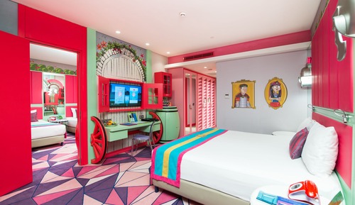 Chambre Deluxe, plusieurs lits, chambres communicantes