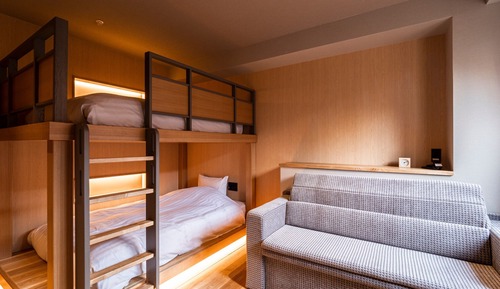 Chambre Standard avec lits jumeaux, non-fumeurs (Nordic Bunk Bed)