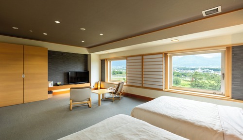 Chambre Tradition avec lits jumeaux, non-fumeurs (Japanese, Modern)