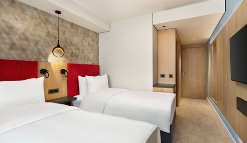 Chambre, 2 lits une place, non-fumeurs