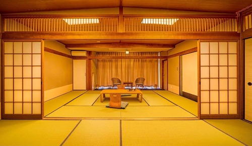 Chambre Standard, non-fumeurs (Japanese Style 21 Tatami, with Bath)