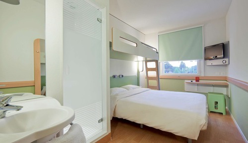 Chambre avec lits jumeaux, 3 lits une place