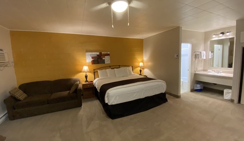 Suite Affaires, 1 très grand lit et 1 canapé-lit (Not pet friendly)