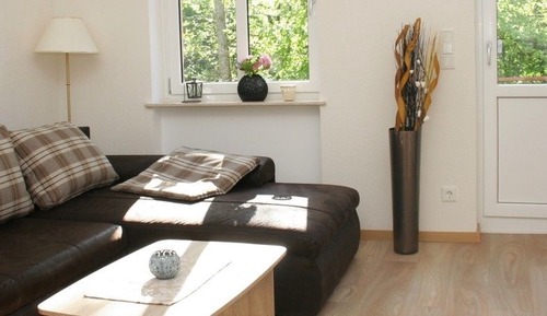 Appartement Confort, balcon, vue jardin