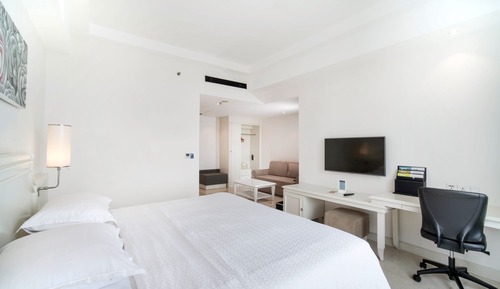 Chambre Signature, 1 très grand lit et 1 canapé-lit, non-fumeurs