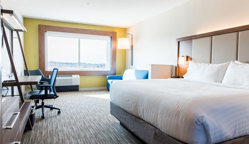 Chambre Standard, 1 très grand lit, accessible aux personnes à mobilité réduite (Communications)